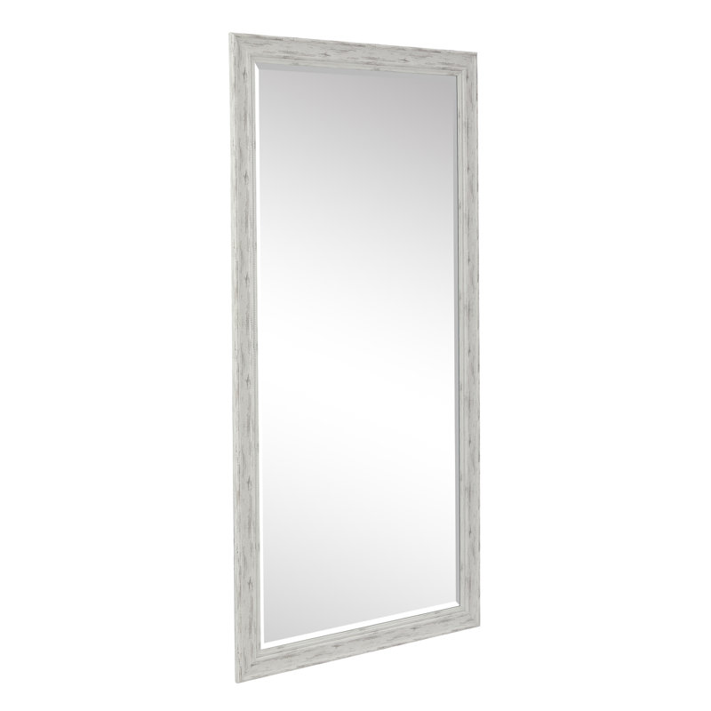 Gracie Oaks Lorrison Farmhouse style Floor Mirror, Full Length Wall